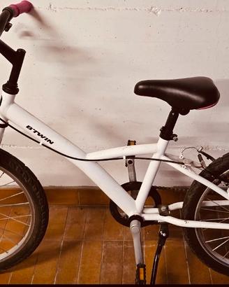 Btwin 20” bambina bianca