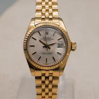 Rolex Datejust lady full gold 18 kt automatico