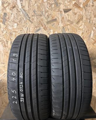2 GOMME 225 40 19 BRIDGESTONE