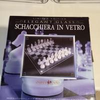 Scacchiera in vetro 14"