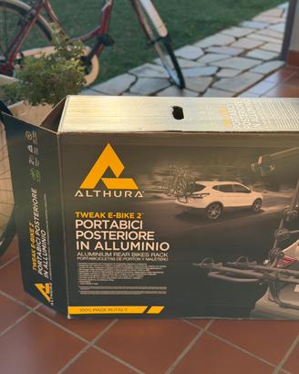 Portabici per auto althura tweak e bike 2