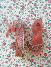 Sandali Gold & Gold strass donna taglia 38