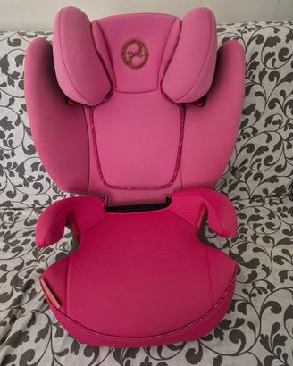 Seggiolino auto Cybex da 3 a 12 anni rosa pink