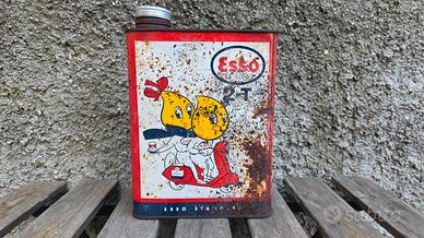 Latta olio ESSO 2t Vespa
