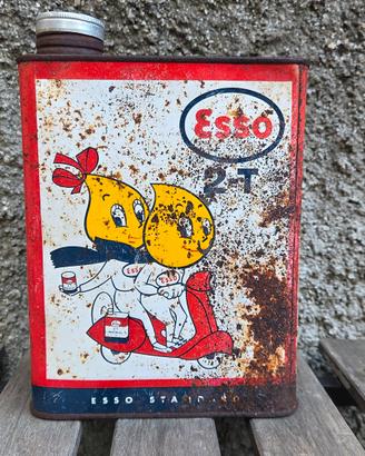 Latta olio ESSO 2t Vespa