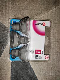 faretti LED Lexman attacco GU10 luce fredda nuovi!
