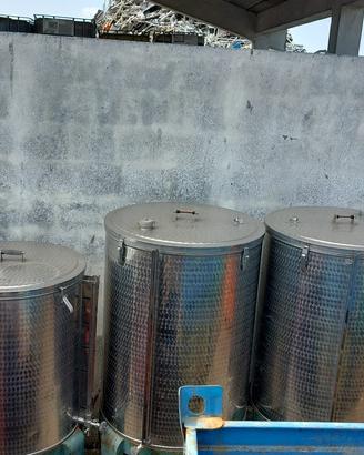 CISTERNETTE INOX CON RUBINETTERIA