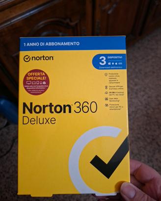 Norton 360 Deluxe protez. antivirus 3 dispositivi 