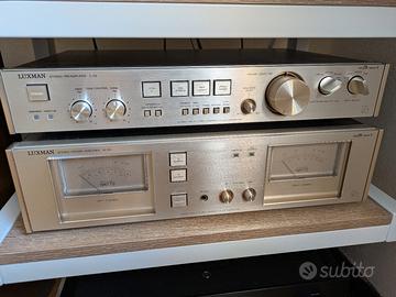 LUXMAN C02M02 + YAMAHA NS-690II