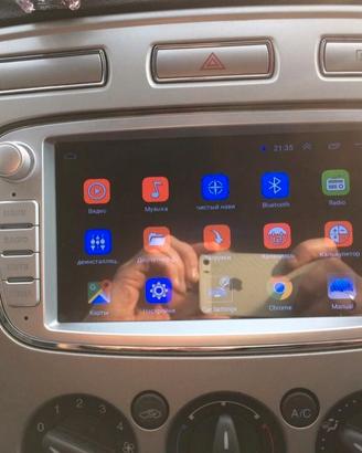 Autoradio  bt navigatore Ford Mondeo Focus S-Max