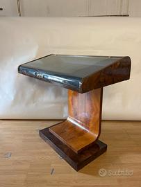 ESPOSITORE con ribaltina in vetro Art Dèco