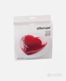 Stampo silicone cuore 205x198x63mm silikomart