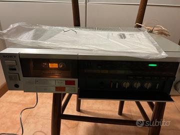 Radio e cassetta SONY