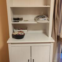 Credenza e Libreria bianche Ikea
