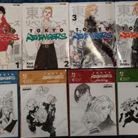 Tokyo Revengers 1,2,3,4 con shikishi ed.limitata