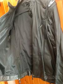 Giubbotto moto donna 