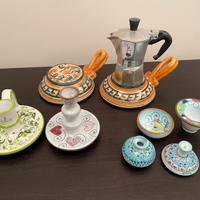 Set di Bomboniere in ceramica decorata