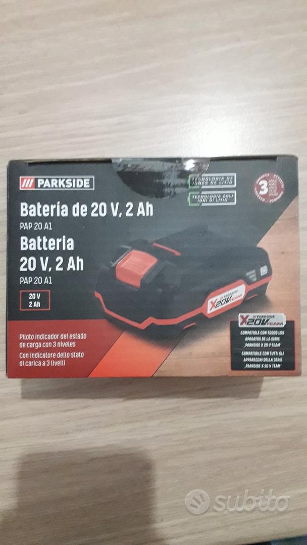 Batteria Parkside 20v 4Ah - Giardino e Fai da te In vendita a Frosinone