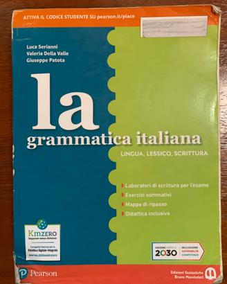 Libri di testo grammatica italiana 1-2-3 media