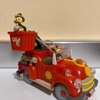 Camion dei pompieti Paperino e Paperoga