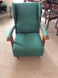 Poltrona Bergere anni 50 originale