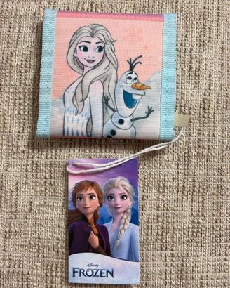 Borsellino Frozen Rosa e celeste. Disney.
