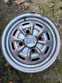 4 cerchioni in ferro 4 fori Lancia Delta