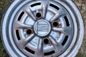 4 cerchioni in ferro 4 fori Lancia Delta