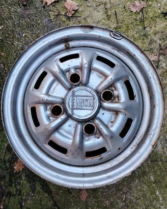 4 cerchioni in ferro 4 fori Lancia Delta