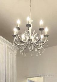 2 Lampadari antichi 8 luci