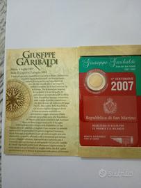 moneta 2 euro Garibaldi 2007 San Marino