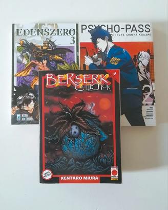 Set manga ita: Berserk, Psycho-pass, EdensZero