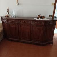 Credenza in legno di noce