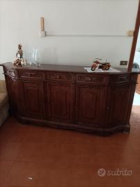 Credenza in legno di noce