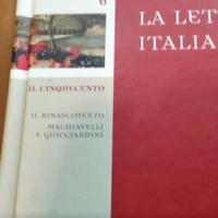 libri lotto La letteratura italiana 19 volumi 