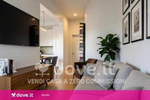 Appartamento di 60 m² con 2 locali e posto auto a 