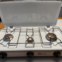 Fornello a gas a 3 fuochi