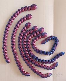 20 Flexi Snake Fidget Toy snodabile articolato