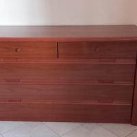 Set comò, comodini e specchio 