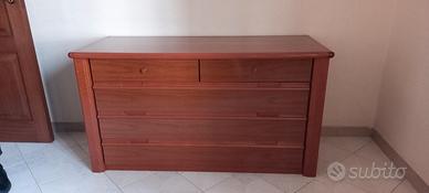 Set comò, comodini e specchio 