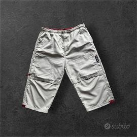 Pantaloni Corti DIESEL Vintage Beige Y2K Bermuda