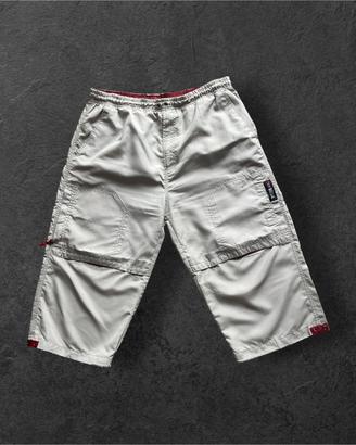 Pantaloni Corti DIESEL Vintage Beige Y2K Bermuda