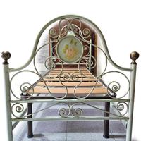 Letto singolo in ferro battuto modello Cadore