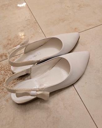 Scarpe eleganti bimba in pelle TG 32