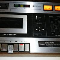 Sony TC-118SD Piastra Tape Deck Cassette