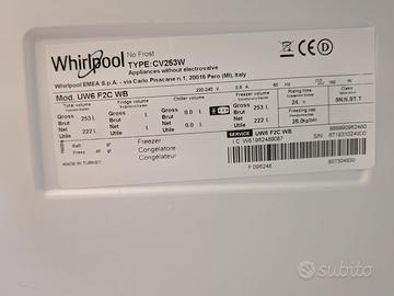 Congelatore WHIRLPOOL come nuovo