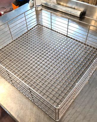 cestello in acciaio inox usato