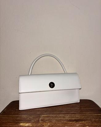 Borsa bianca a mano
