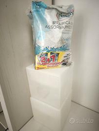 Kit Deumidificatore: 2 Vaschette + 3 Ricariche Sal