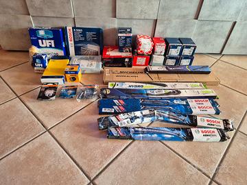 ricambi auto 28 pz bosch, Brembo, valeo, michelin